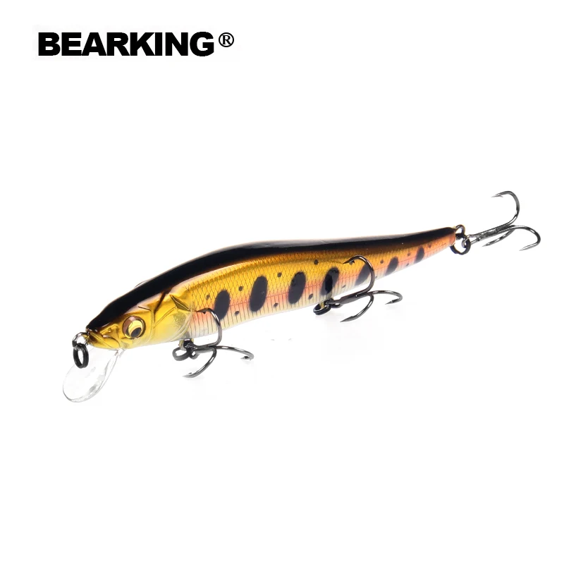 BEARKING 11 см 14 г Супер вес системы длинное литье новая модель рыболовные приманки Горячая жесткая Приманка Качество воблеры гольян - Цвет: G