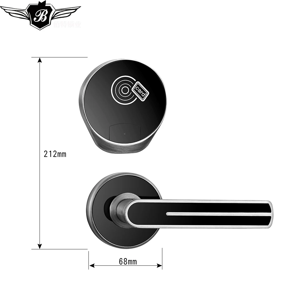 Умный дизайн контроля доступа RFID карта цифровой цинковый сплав дверной замок с
