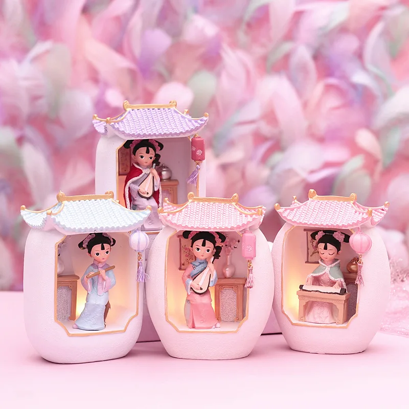 Женский ночник в дворцовом стиле из серии «I Am Grid» в виде сердца для девушек, прикровасветильник светильник в виде звезды, детские подарки принцессы