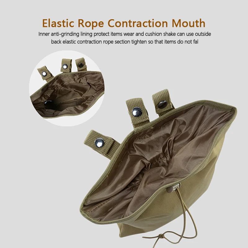 Тактические переработанные мешки 1000D Сумочка для склада мелочи Тактический