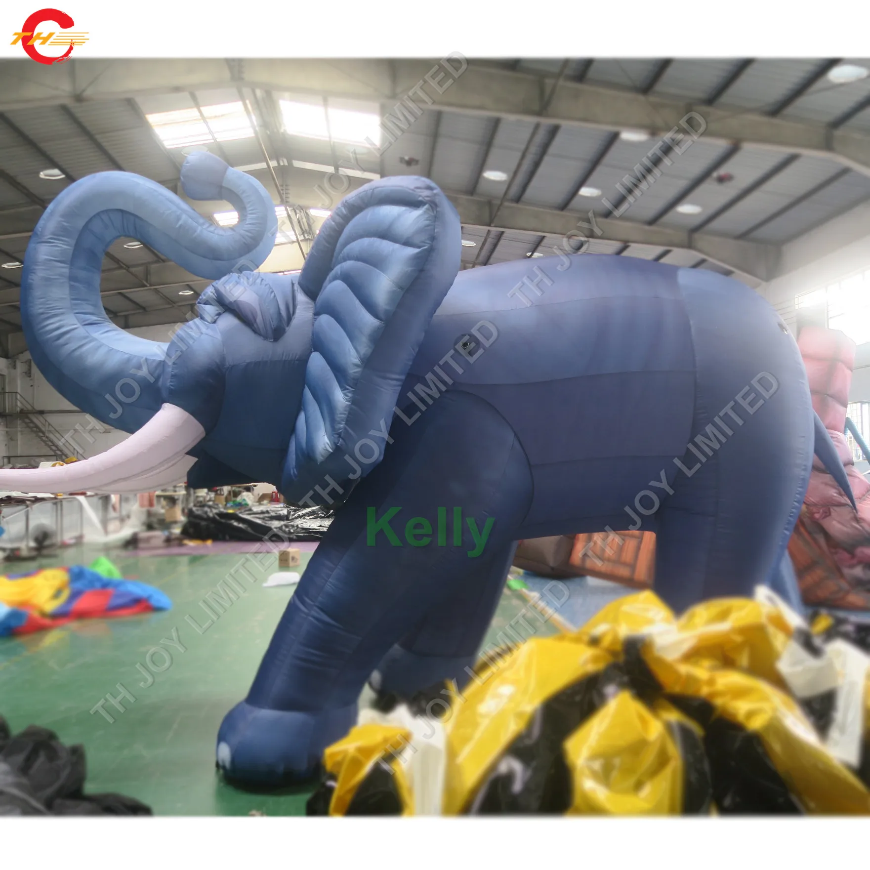 Бесплатная доставка воздуха к двери гигантский надувной слон воздушный шар для