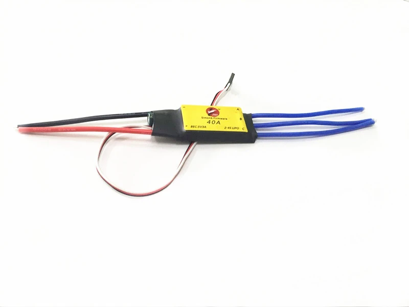 68*25*8 мм SimonK 40A 2 4S бесщеточный ESC с 5V/3A BEC для радиоуправляемых мультикоптеров