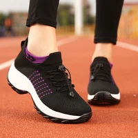 2021 women flat platform shoes woman sneakers for women breathable mesh tenis ladies shoes for sock sneakers zapatillas mujer