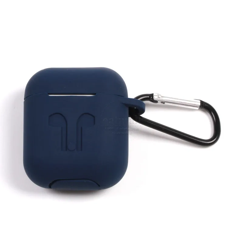 4 в 1 для Apple AirPods 2 чехол на аирподс зарядки силиконовый + ремешок часов ремешки