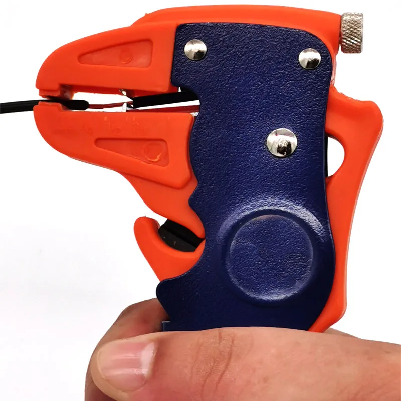 

Stripping Pliers Automatic 0.25-5.5mm Cutter Cable Scissors Wire Stripper HS-700D Tool Multitool Precision High Quality