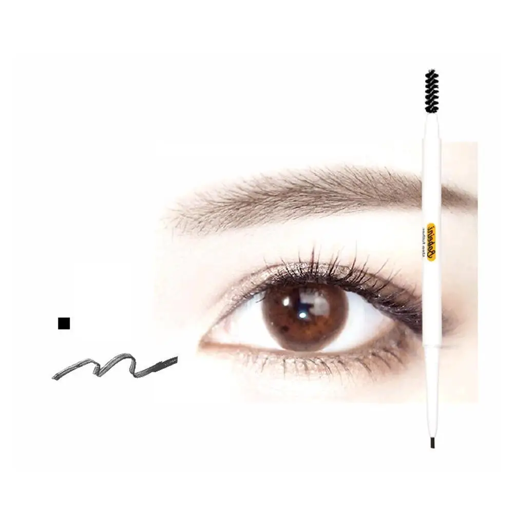 

Double Ultra-fine Eyebrow Pencil Waterproof Sweat-proof Long Pencil Non-fading Eyebrow Makeup Lasting Eyes Color Natur V1c0