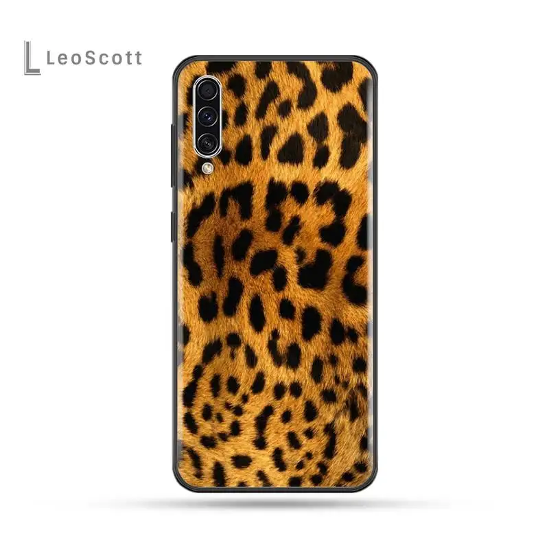 

leopard print Phone Case For Samsung Galaxy M10 20 30 A 40 50 70 71 6S A2 A6 A9 2018 J7 CORE PLUS STAR S10 5G C8