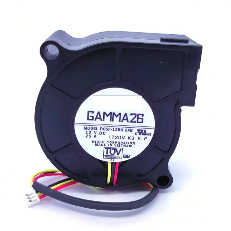 Новинка, оригинальный телефон, 24B, 42 а (EX), 12 В постоянного тока, 0,25 А, 50*25 мм, 3-линейный вентилятор охлаждения для проектора