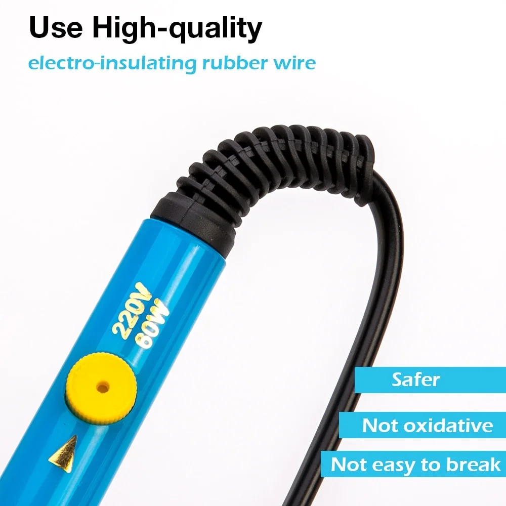 Электрический паяльник с регулируемой температурой 60 Вт электрическая