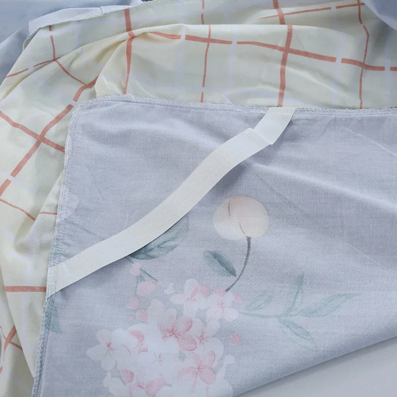 

Home Textile Cotton Bed Skirt Bed Linen Lace Bedspread Cartoon Bed Cover Twin Full Queen king Size bed skirt leaves pillowcase