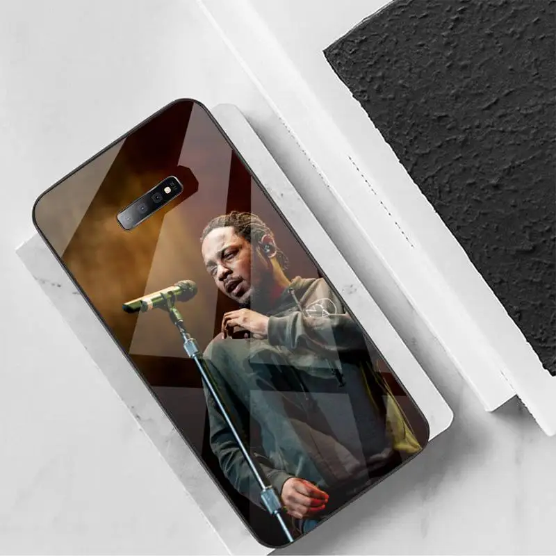 

Kendrick Lamar America rapper Phone Case Tempered glass For Samsung S6 S7 edge S8 S9 S10 e plus note8 9 10 pro