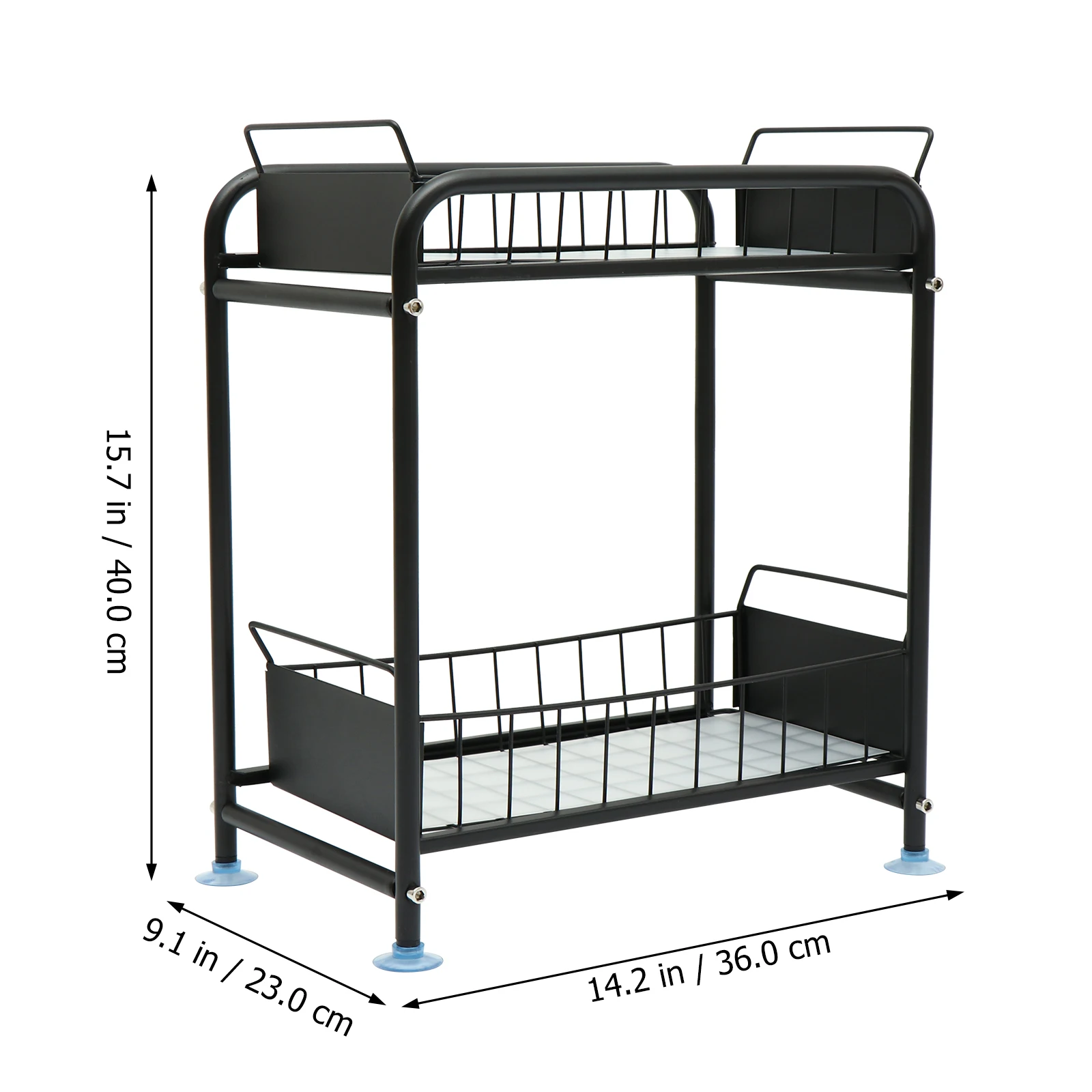 

Under The Kitchen Sink Storage Rack Drawer Type Pushed Pulled Telescopic Double Shelf Countertop Organizer