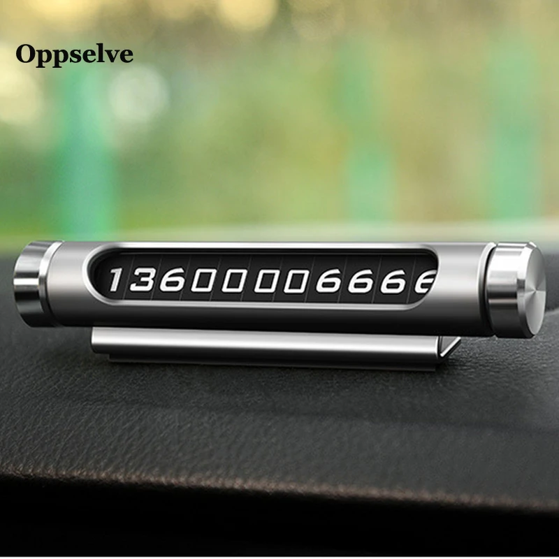 Oppselve Автомобильная карточка с телефоном для временной парковки держатель