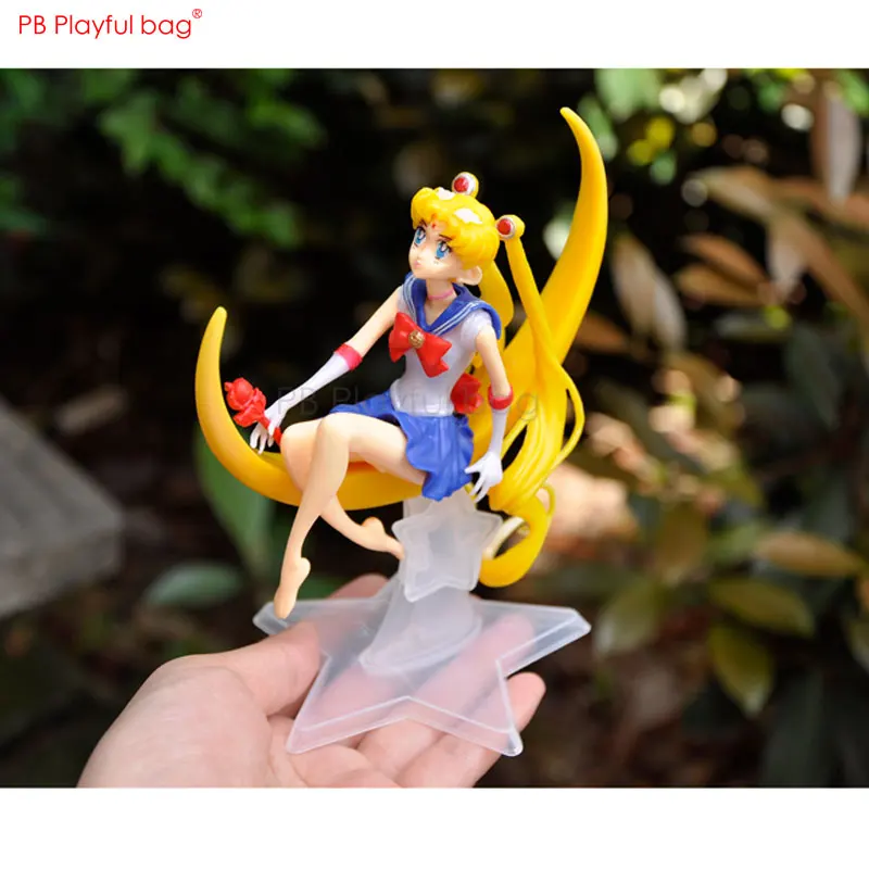 

Playful bag Sailor Moon collectible-figure Model action figure PVC model toys Children doll toys Christmas best gifts HF39