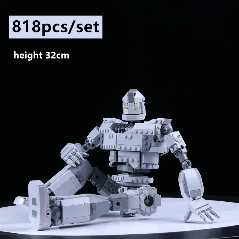 Новый робот MOC железный гигант Fit LeGINGlys Technic город фигурки модель Voltron строительные