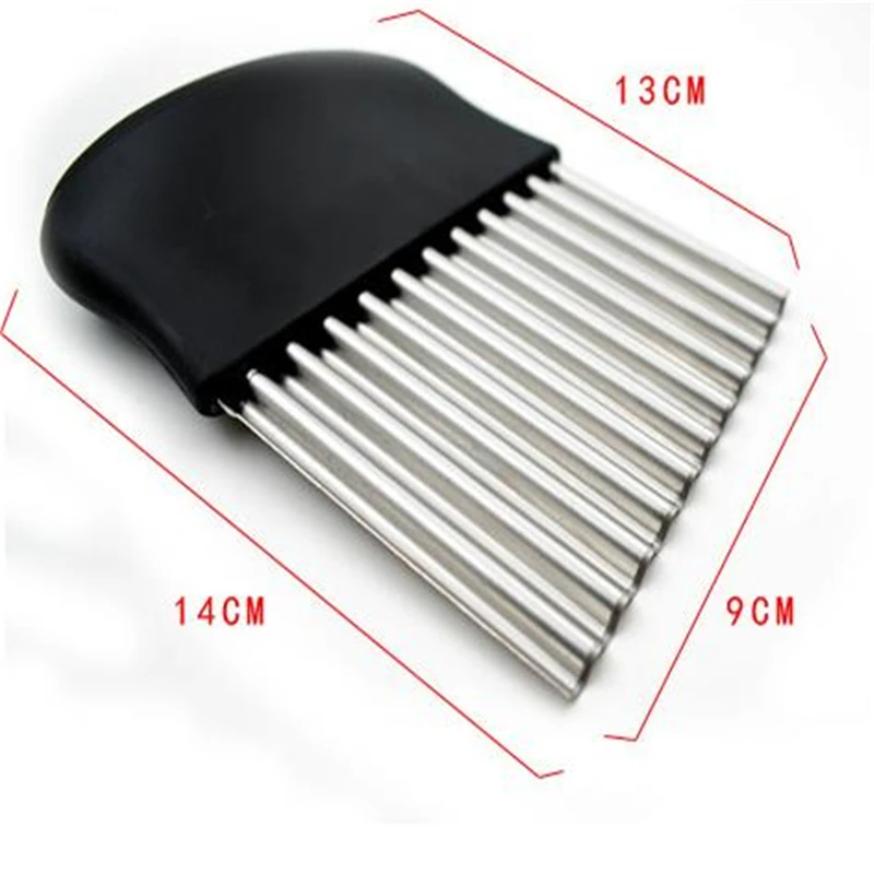 

French Fries Cutter Stainless Steel+PP Potato Chips Making Peeler Cut Vegetable Kitchen Accessories Knives Fruit Tool Knife