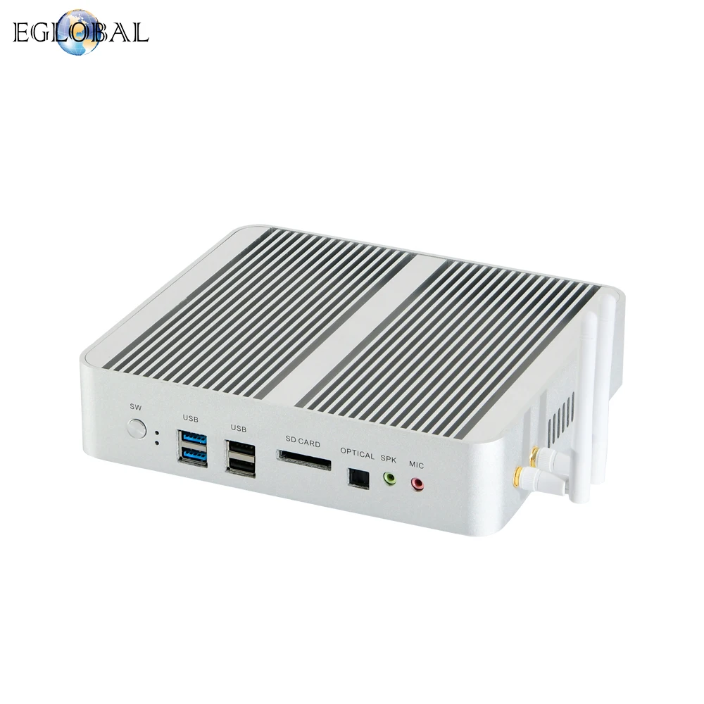 Игровой ПК EGLOBAL Intel Iris Plus Graphics 640 7260E с картридером SD поддержка DP Безвентиляторный