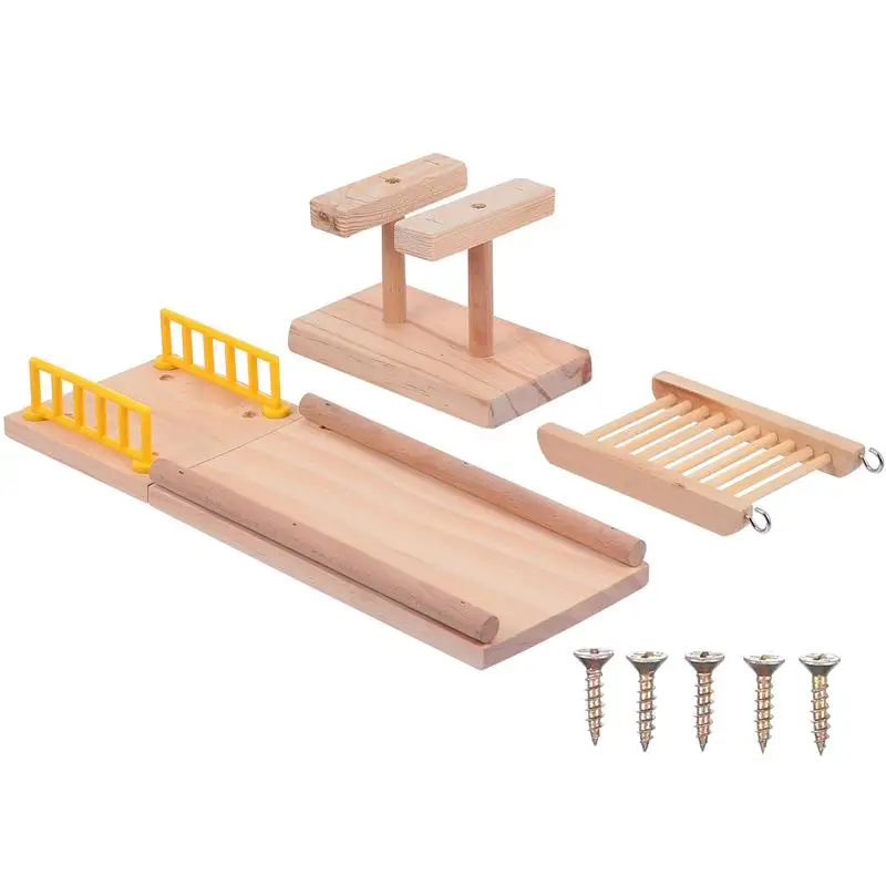 

Parrot Slide Training Ladder Pet Climbing Ladder Bird Intelligence Training Toy Mascotas