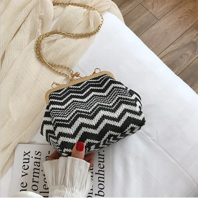 Новая женская Соломенная Сумка через плечо| |