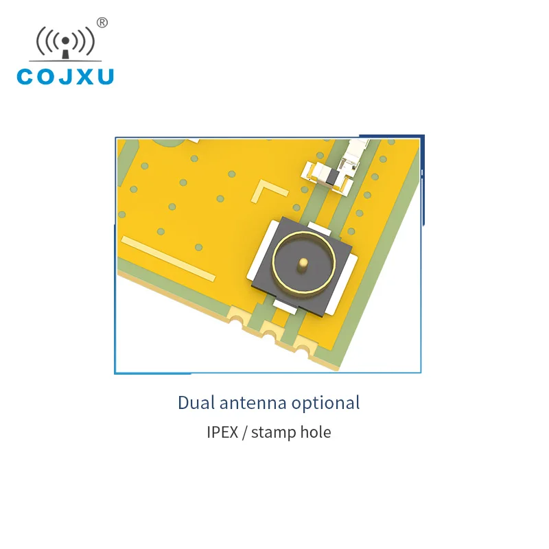 UART IoT RF 433 МГц 425 13dBm E43-433T13S3 IPEX штамп антенна отверстия SMD беспроводной