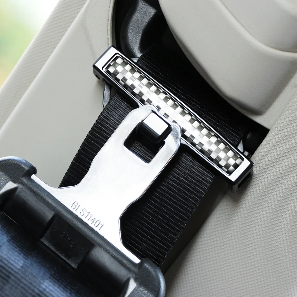 2 шт. Крепления ремней безопасности автомобиля, пластиковые клипсы с регулировкой и автоматической остановкой для Audi всех серий Q3 Q5 SQ5 Q7 A1 A3 S3 A4 A4L A6 он.