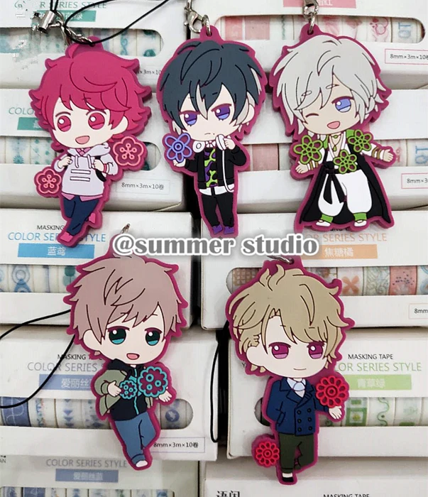 Резиновый брелок для ключей А3 ACT ADDICT актеры весна лето осень зима|keychain rubber|keychain