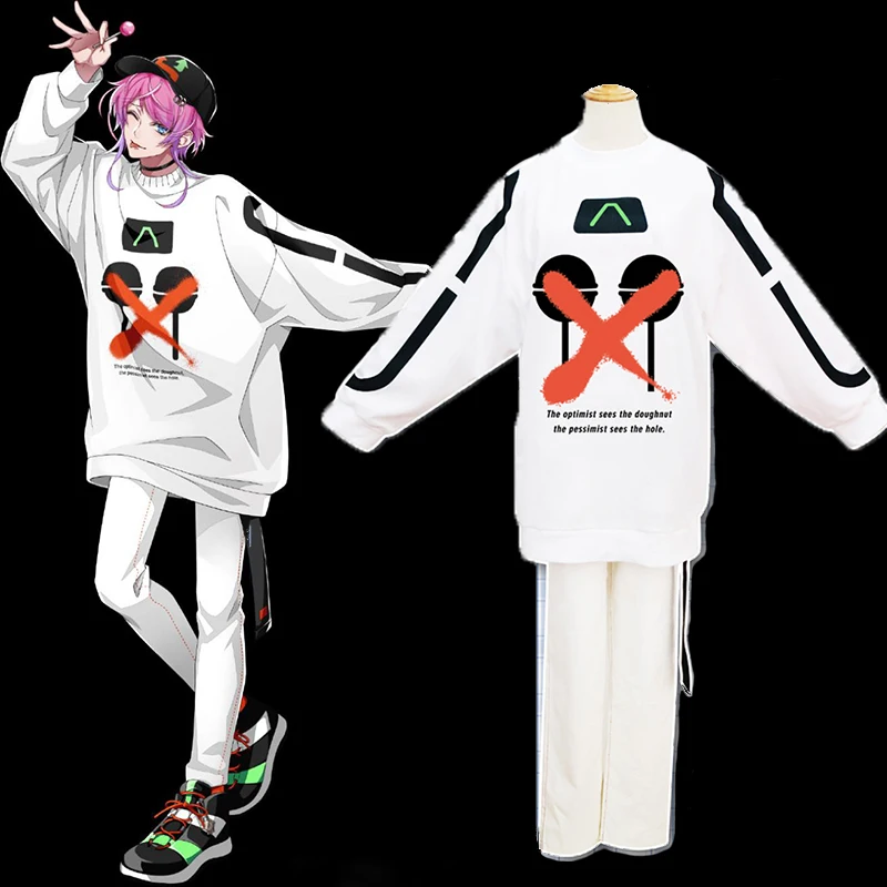 Anime Comic HypnosisMic Division Rap Battle Cosplay Costumes RAMUDA AMEMURA Costume Uniforms Men cloth Coat casual suit | Тематическая