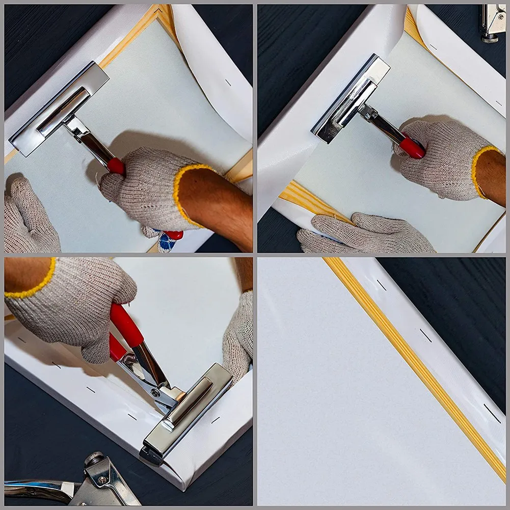 Hammer Jaw Extra Wide Canvas Pliers 12 Cm Art Supply Canvas Metal Stretching Pliers With Spring Hand Tools