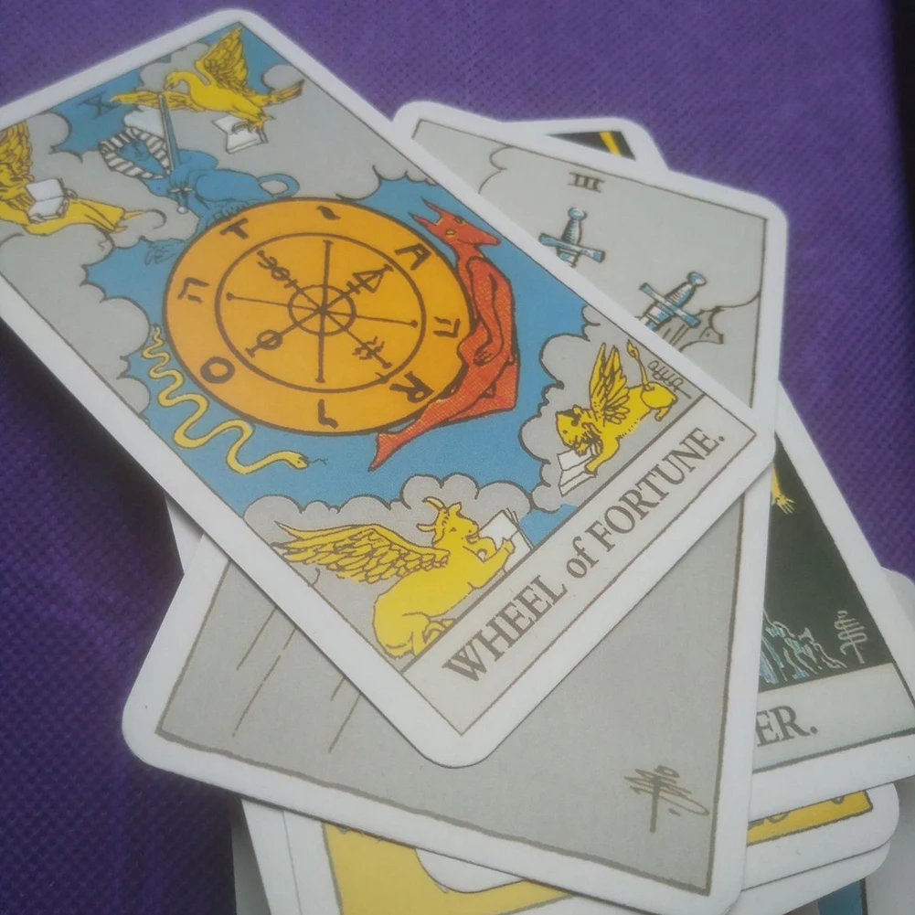 1 комплект колоды Для Таро колода для карт с гидом карточка прогноза Арта |