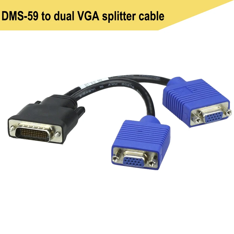 Кабель-переходник DMS59 для разветвителя VGA DVI | Электроника