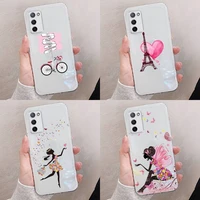eiffel tower phone case transparent for oppo reno a 1 2 3 4 5 7 8 z 2z se ace pro moible bag