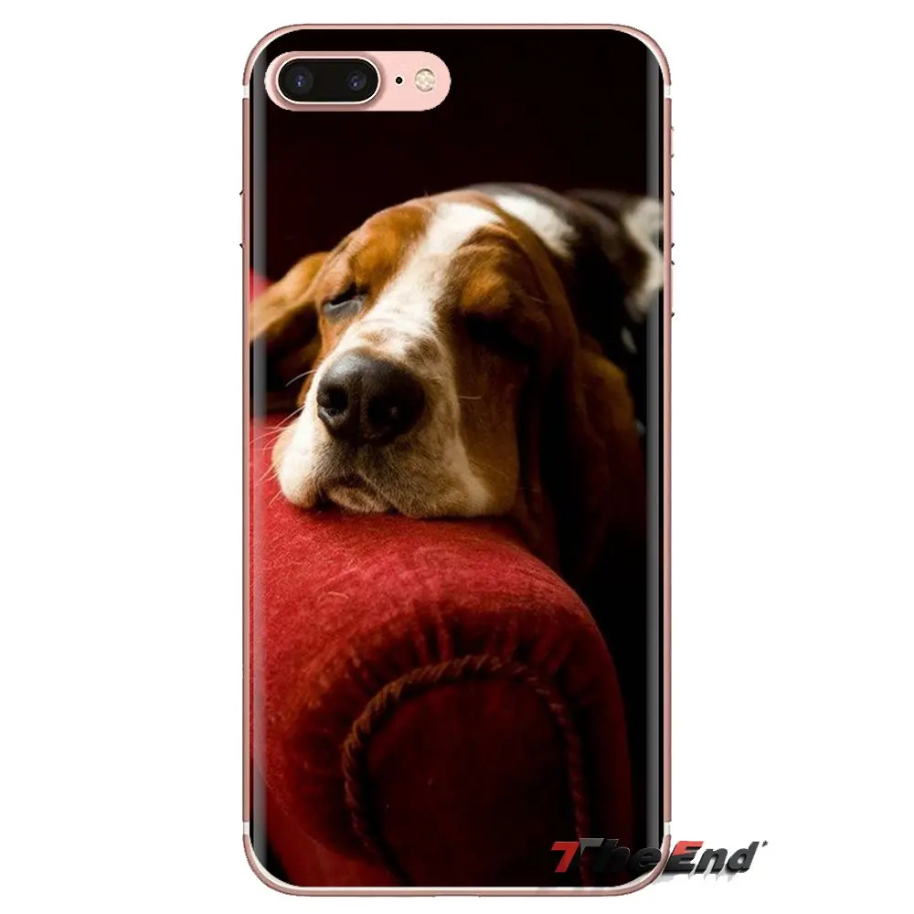 Футболки с надписью I Love My Бассет-Хаунд собак щенков для huawei G7 G8 P7 P8 P9 Lite Honor 4C 5X 5C 6X