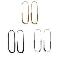 korean fashion pin titanium steel personality trend female earrings original punk earrings