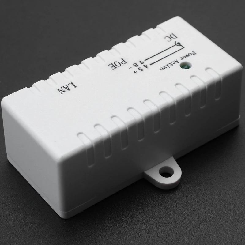 Poe сплиттер инжектор Rj45 Dc 5 мм x 2 1 вход пассивный фотоадаптер для Ip сетевой камеры