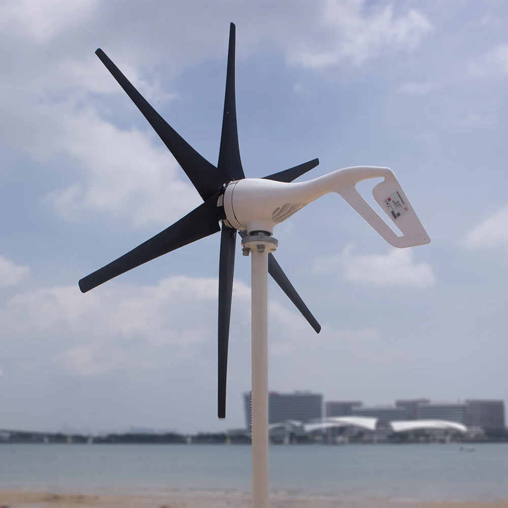 Новый 400 Вт ветрогенератор мини MTTP мельница ветра контроллер 3/5/6 лезвий домашней