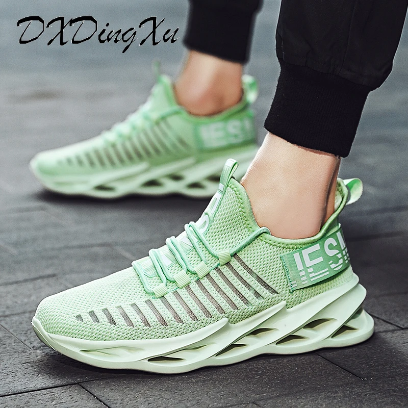 

Кроссовки мужские легкие с сетчатым верхом, повседневные ударопрочные, на шнуровке, для прогулок и спортзала, 39-45