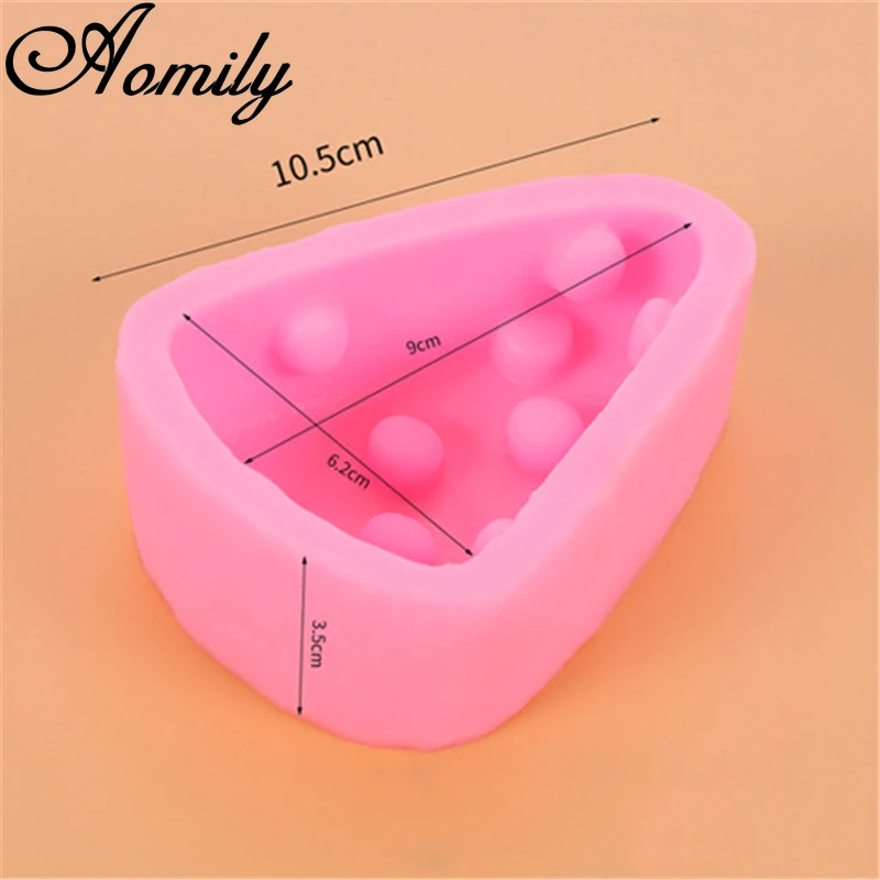 Треугольный крем для сыра Aomily искусственная форма выпечки помадки торта