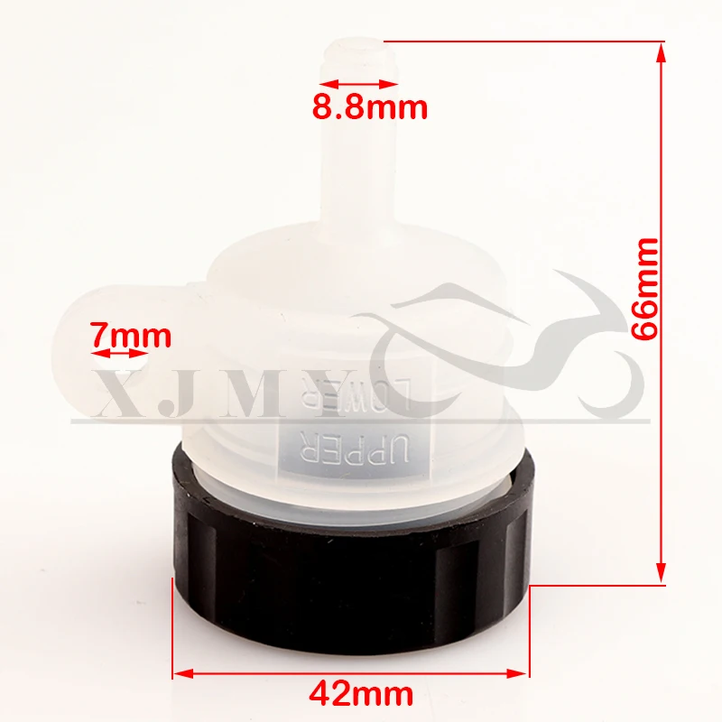 

2 pcs Universal Motorcycle Brake Fluid Reservoir Rear Master Cylinder Tank Oil Cup drop ship Free shipping