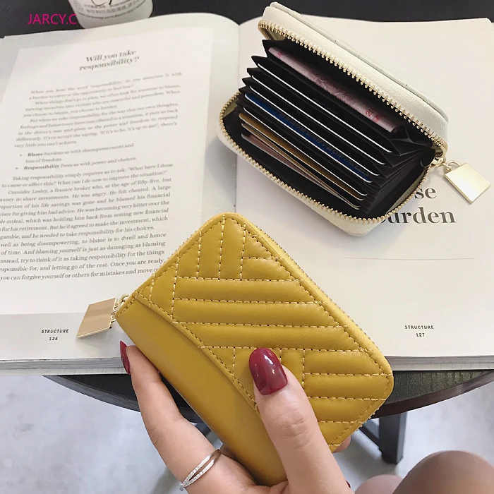 Кошелек женский маленький из коровьей кожи мини короткие кошельки ID Держатель