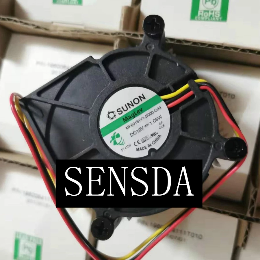 60 мм Вентилятор проектора вентилятор для Sunon MF60151V1-B000-G99 DC12V 1 06 W 3PIN охлаждения |