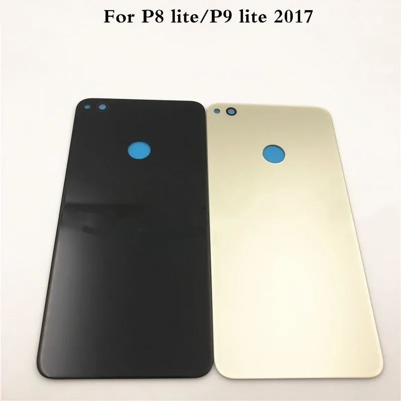 Оригинальная задняя крышка корпуса для Huawei P8/P9 Lite 2017 Задняя стеклянная