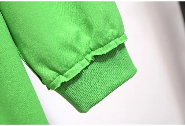 2XL-6XL плюс размер Осенняя Женская толстовка хлопок Повседневный длинный рукав пэчворк пуловер 5XL большой размер зимний свитер Топы