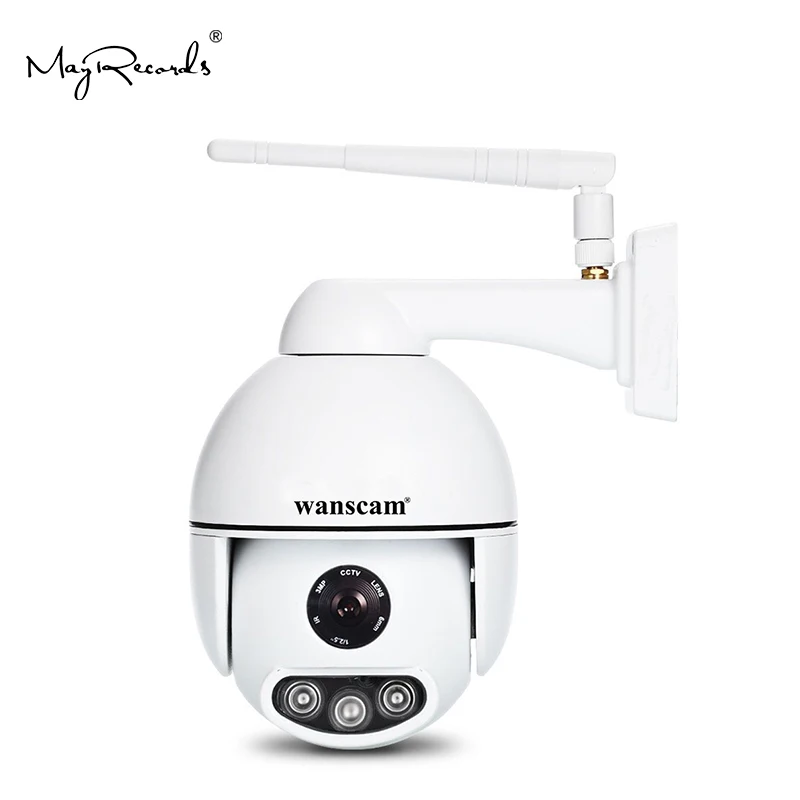 Wanscam K54 1080P 2.0MP P2P 4X Zoom 50M инфракрасное ночное видение Onvif Встроенная TF карта