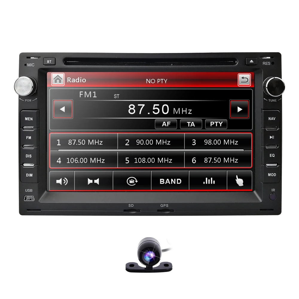 7 &quotRDS BT GPS Bluetooth Автомобильный DVD плеер для VW Golf 4 T4 LUPO POLO Passat B5 Sharan все гольфкарты