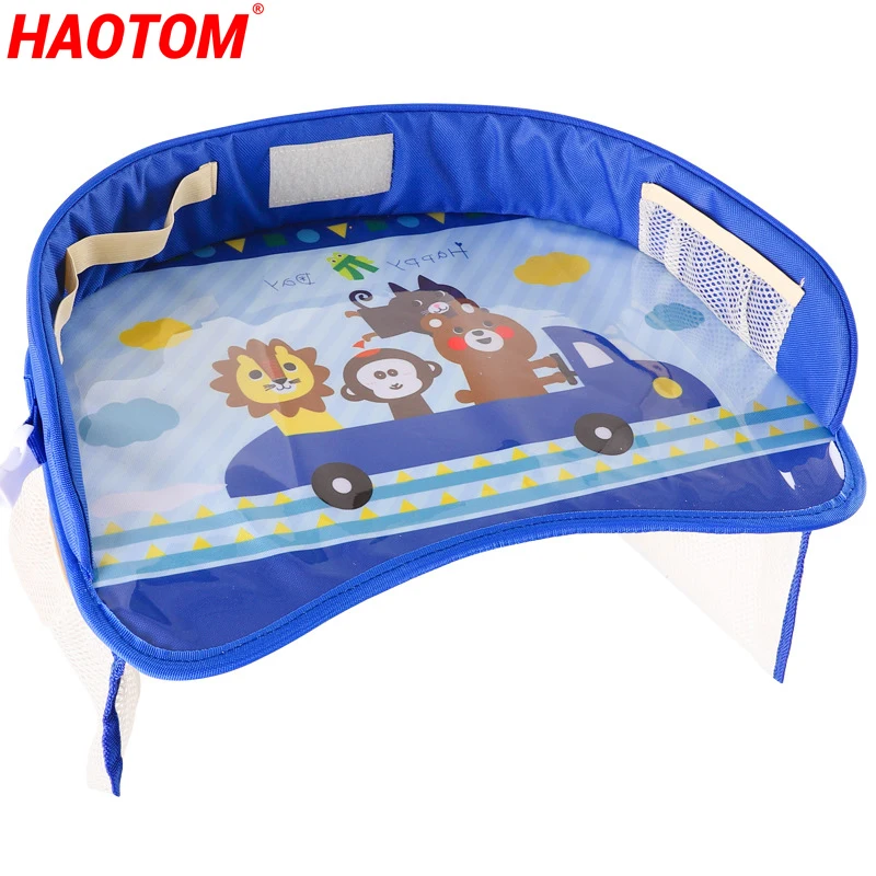 Автомобильное детское сиденье стол портативный многофункциональный мультяшный