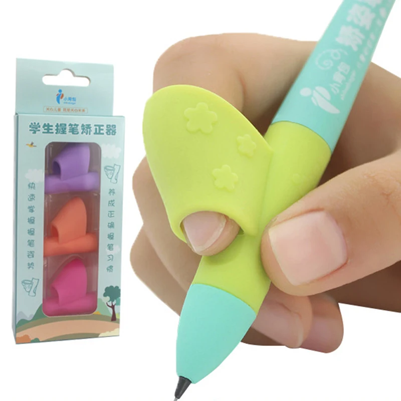 3 шт./компл. карандаш с магическим захватом силиконовые игрушки для письма