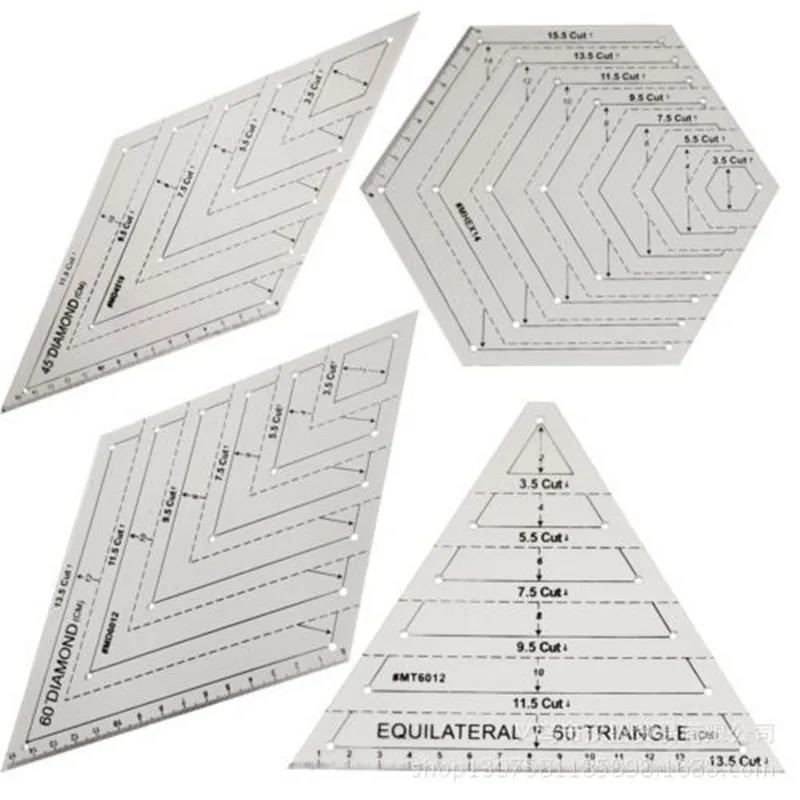 2 шт. линейка для стёганых изделий|Швейные инструменты и аксессуары| |