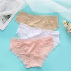 Сексуальные кружевные трусики для женщин, нижнее белье, модное нижнее белье, дышащие трусики, хлопковые трусики с низкой посадкой для женщин, нижнее белье