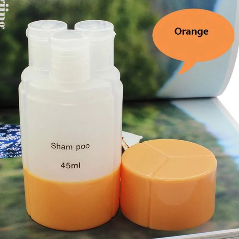 3 шт. дорожные флаконы для шампуня и крема кожи 45 мл| |