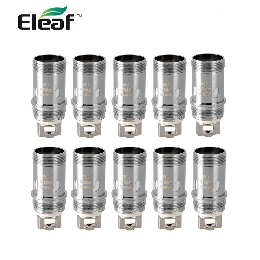 

Original Eleaf EC2 Coil Head 0.3ohm/0.5ohm Replacement Coil for i200/i80/melo kit E Cigarette vape coil